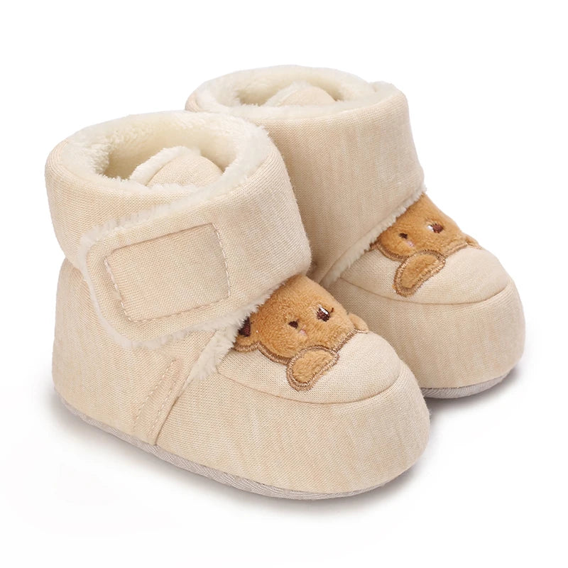 Cute Cartoon Cotton Toddler Shoes