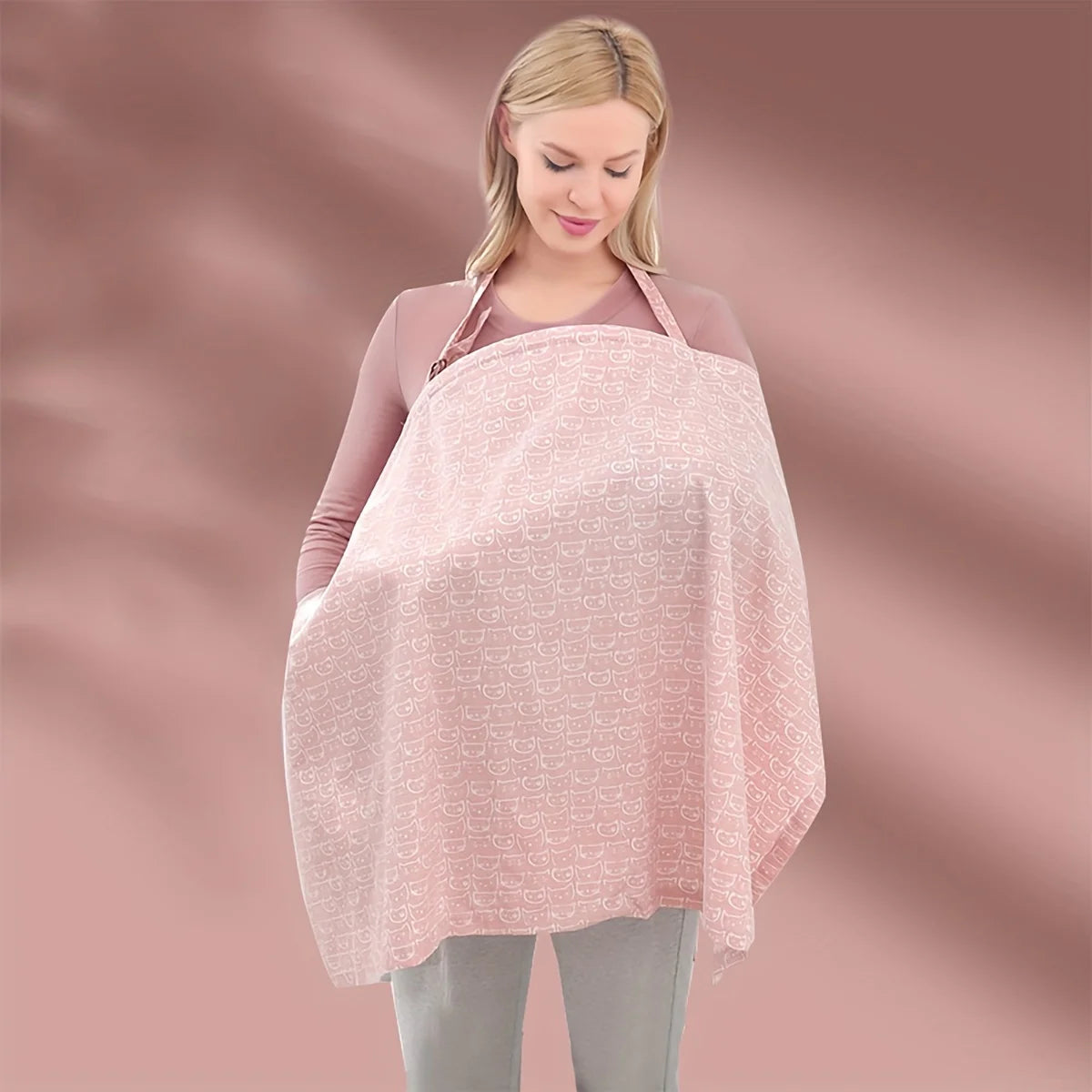 Breathable Nursing Cover & Stroller Scarf