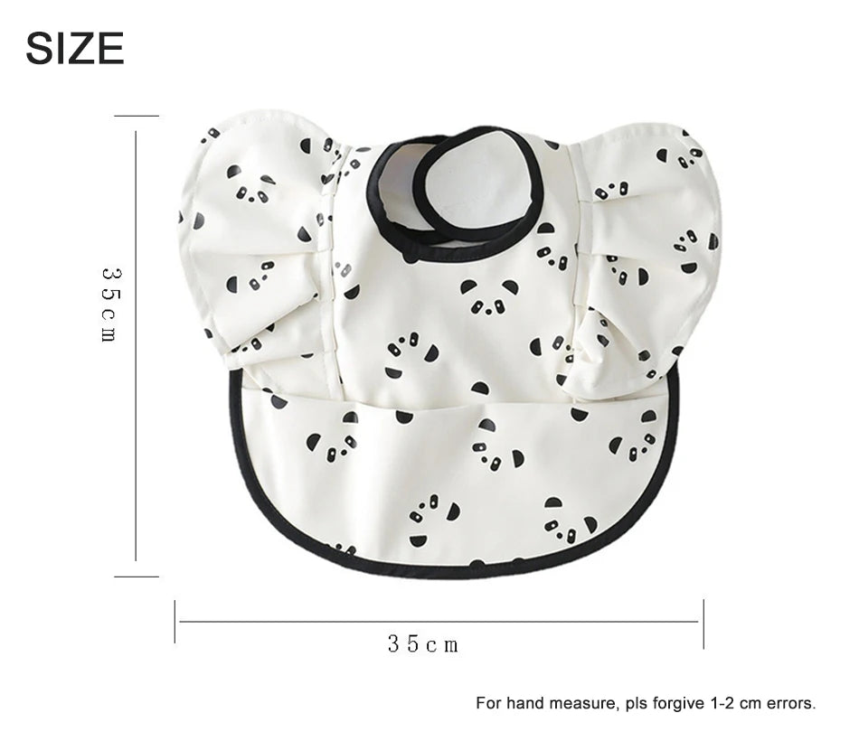 Cute Waterproof Angel Wing Baby Bib – Soft, Stylish & Easy to Clean