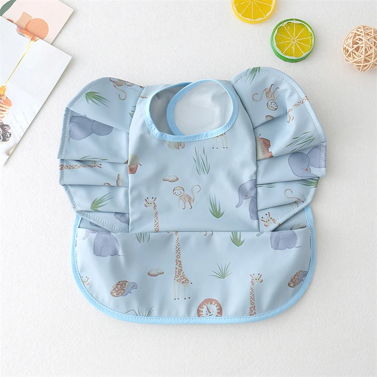Cute Waterproof Angel Wing Baby Bib – Soft, Stylish & Easy to Clean