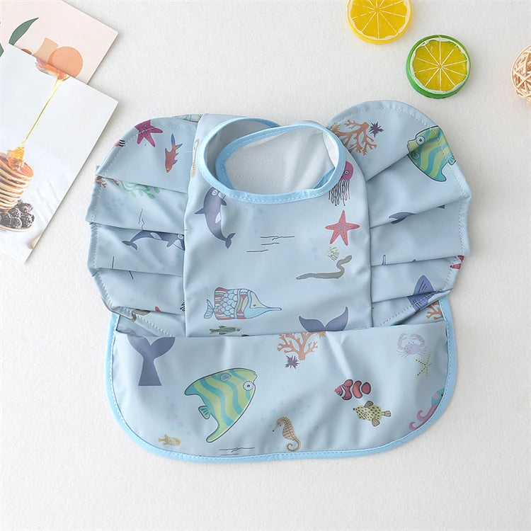Cute Waterproof Angel Wing Baby Bib – Soft, Stylish & Easy to Clean