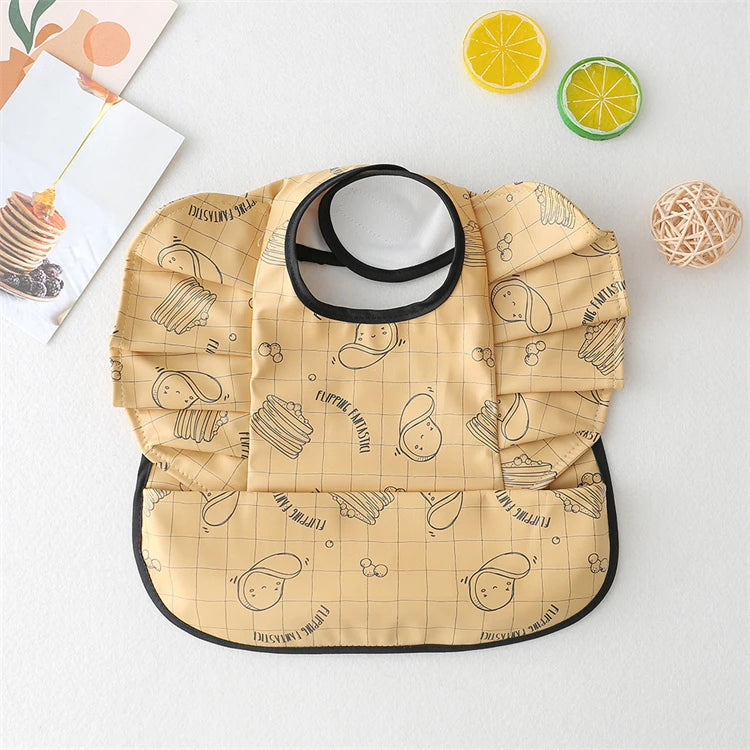Cute Waterproof Angel Wing Baby Bib – Soft, Stylish & Easy to Clean