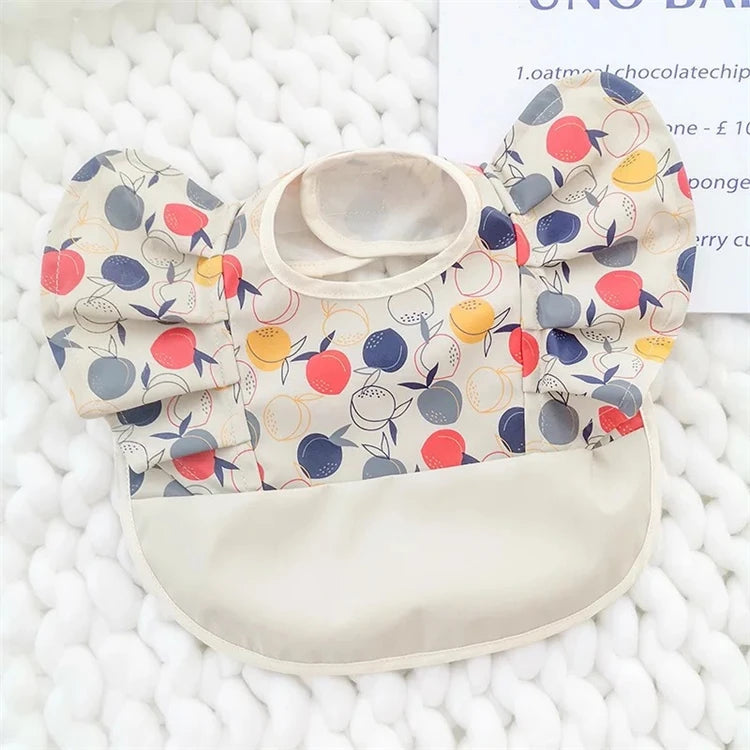 Cute Waterproof Angel Wing Baby Bib – Soft, Stylish & Easy to Clean