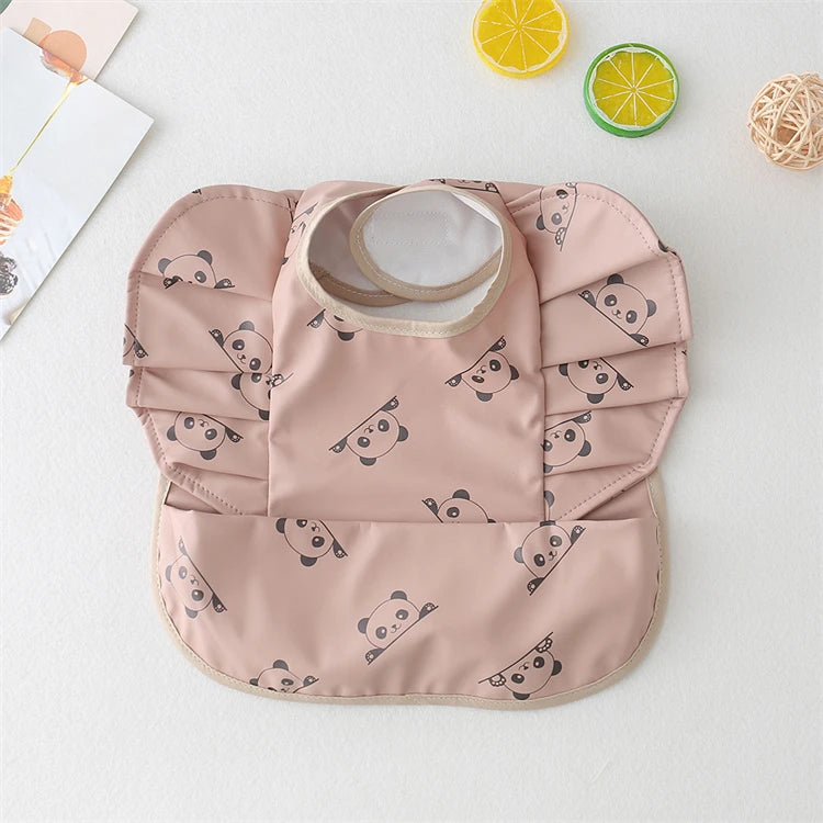 Cute Waterproof Angel Wing Baby Bib – Soft, Stylish & Easy to Clean