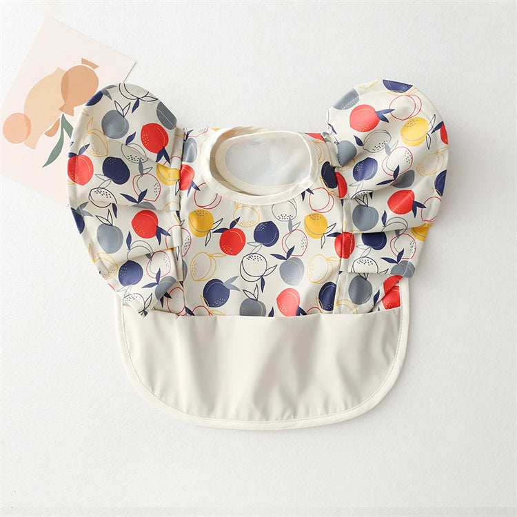 Cute Waterproof Angel Wing Baby Bib – Soft, Stylish & Easy to Clean