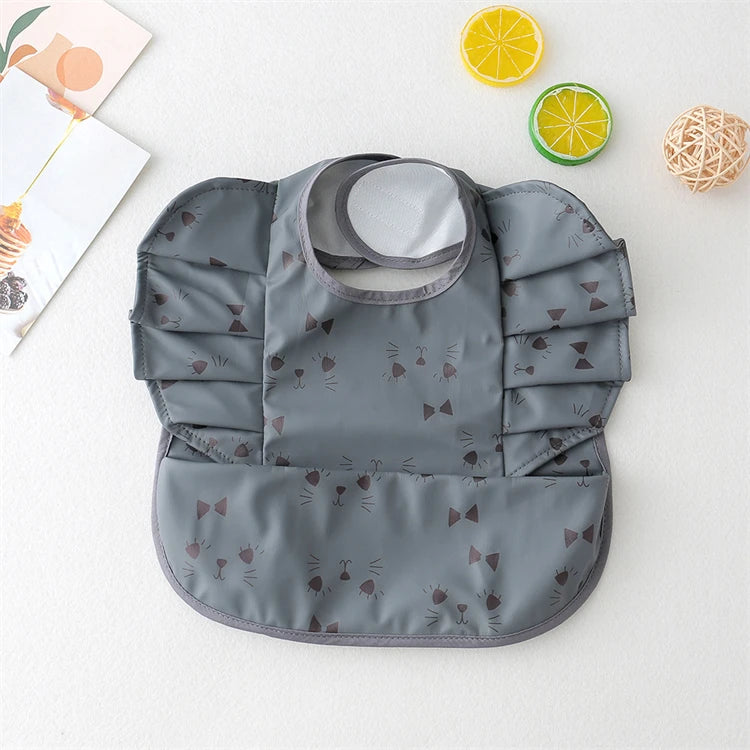 Cute Waterproof Angel Wing Baby Bib – Soft, Stylish & Easy to Clean