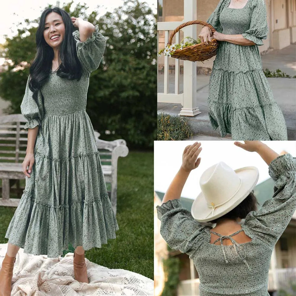 Mommy & Me Matching Family Dresses – Women & Kids Outfit Set