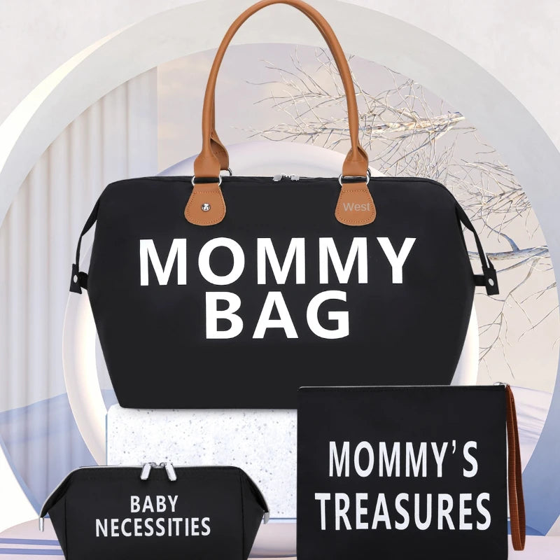 Large Waterproof Mommy Hospital & Travel Diaper Bag