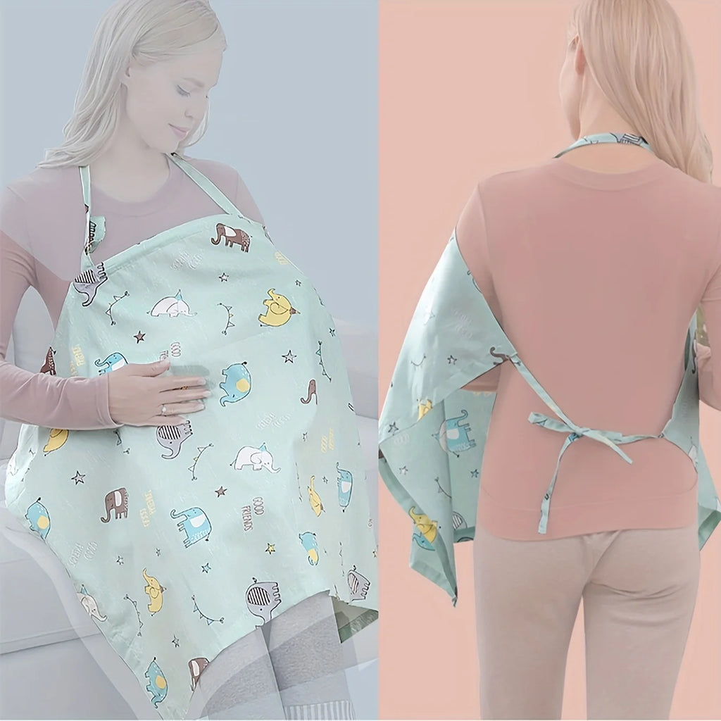 Breathable Nursing Cover & Stroller Scarf