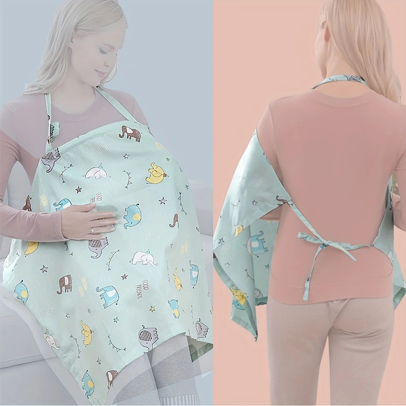 Breathable Nursing Cover & Stroller Scarf