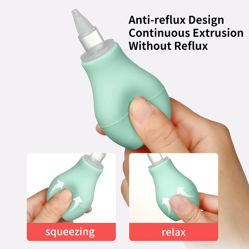 Simple Silicone Baby Nasal Aspirator Cleaner