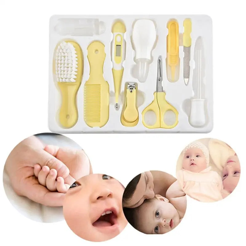 10-Piece Baby Grooming & Health Care Essentials Set