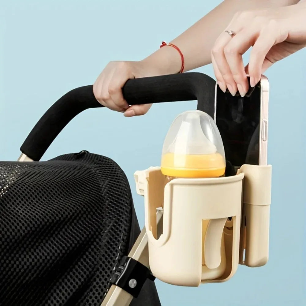 Smart 2-in-1 Stroller Cup & Phone Holder