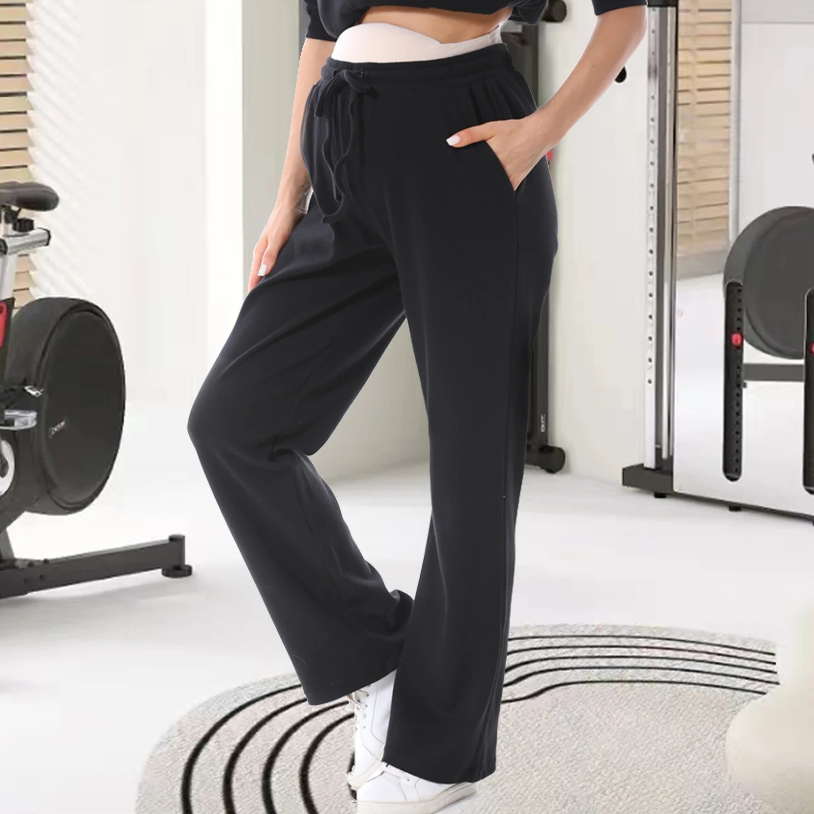 Autumn Long Sleeve Maternity Nursing Tee – Stylish Breastfeeding Top
