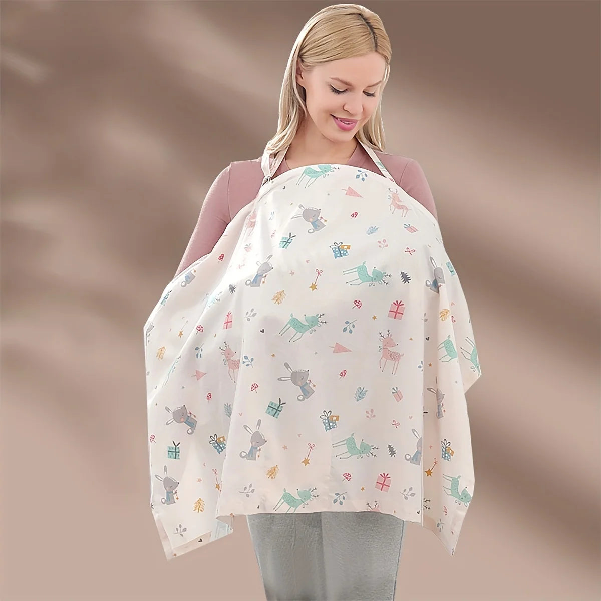 Breathable Nursing Cover & Stroller Scarf