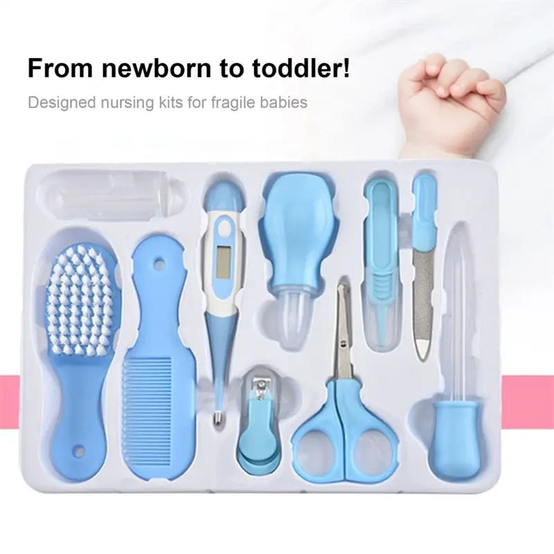 10-Piece Baby Grooming & Health Care Essentials Set
