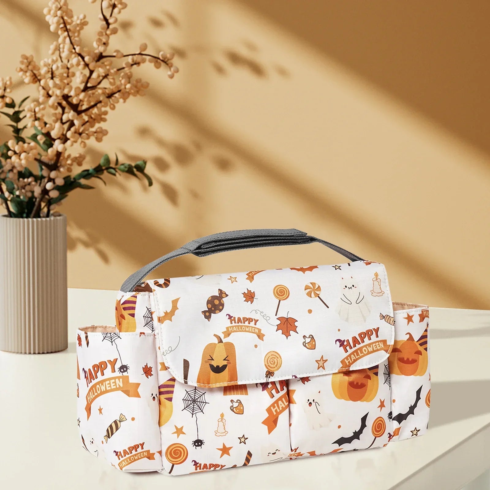 Cartoon Waterproof Baby Stroller Organizer Bag