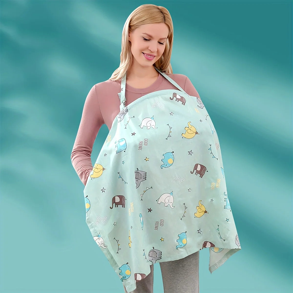 Breathable Nursing Cover & Stroller Scarf