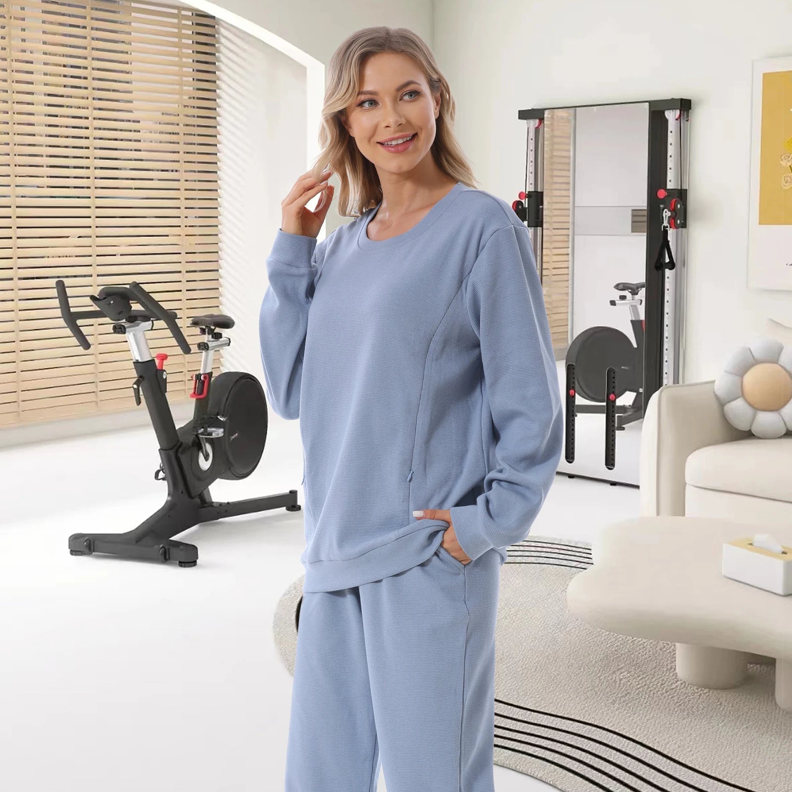 Autumn Long Sleeve Maternity Nursing Tee – Stylish Breastfeeding Top