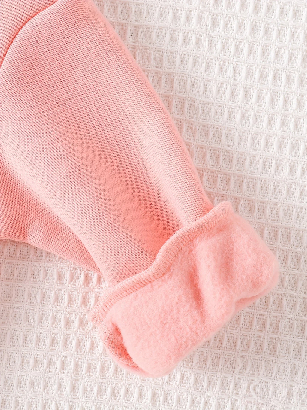 Baby Girl Fleece Hoodie & Jogger Set