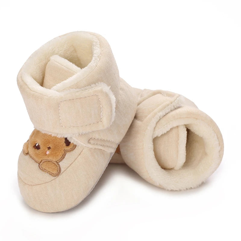 Cute Cartoon Cotton Toddler Shoes
