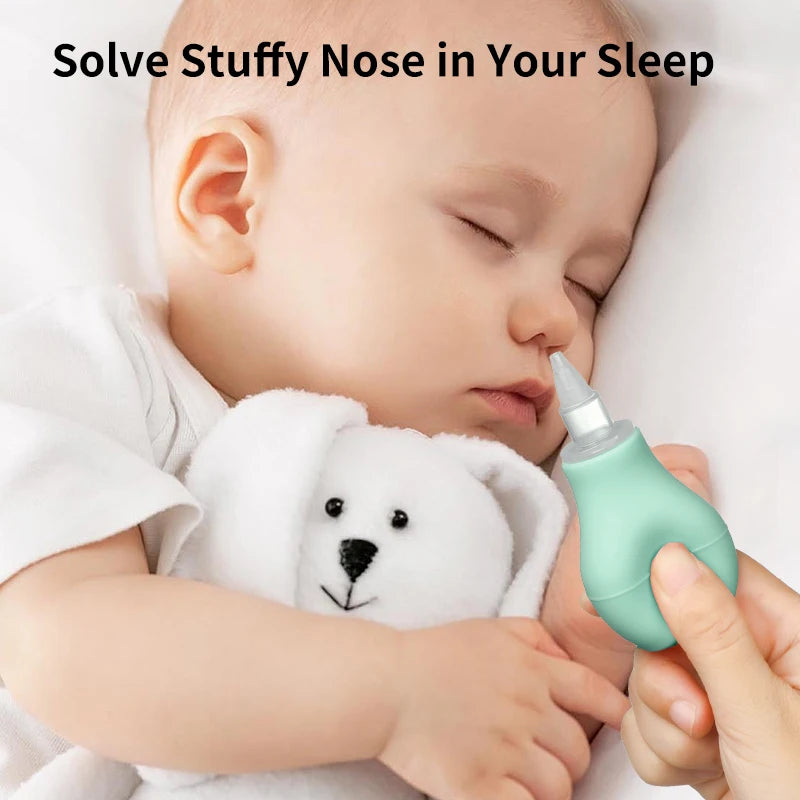 Simple Silicone Baby Nasal Aspirator Cleaner