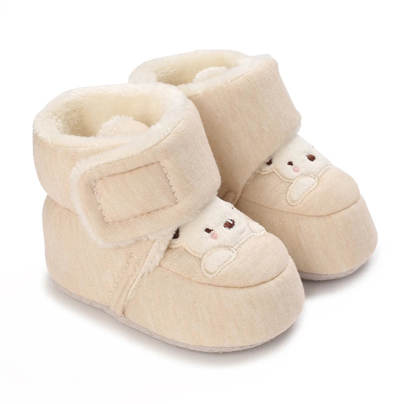 Cute Cartoon Cotton Toddler Shoes