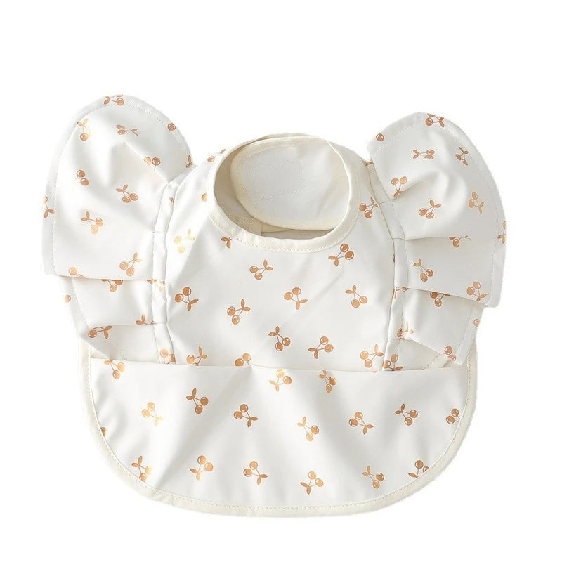 Cute Waterproof Angel Wing Baby Bib – Soft, Stylish & Easy to Clean