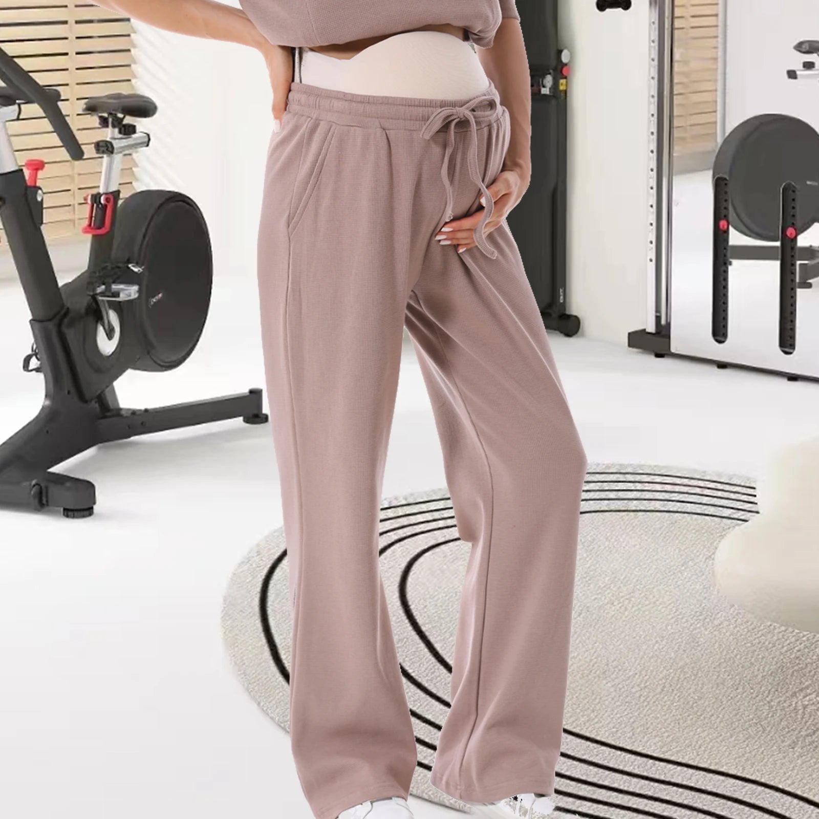 Autumn Long Sleeve Maternity Nursing Tee – Stylish Breastfeeding Top