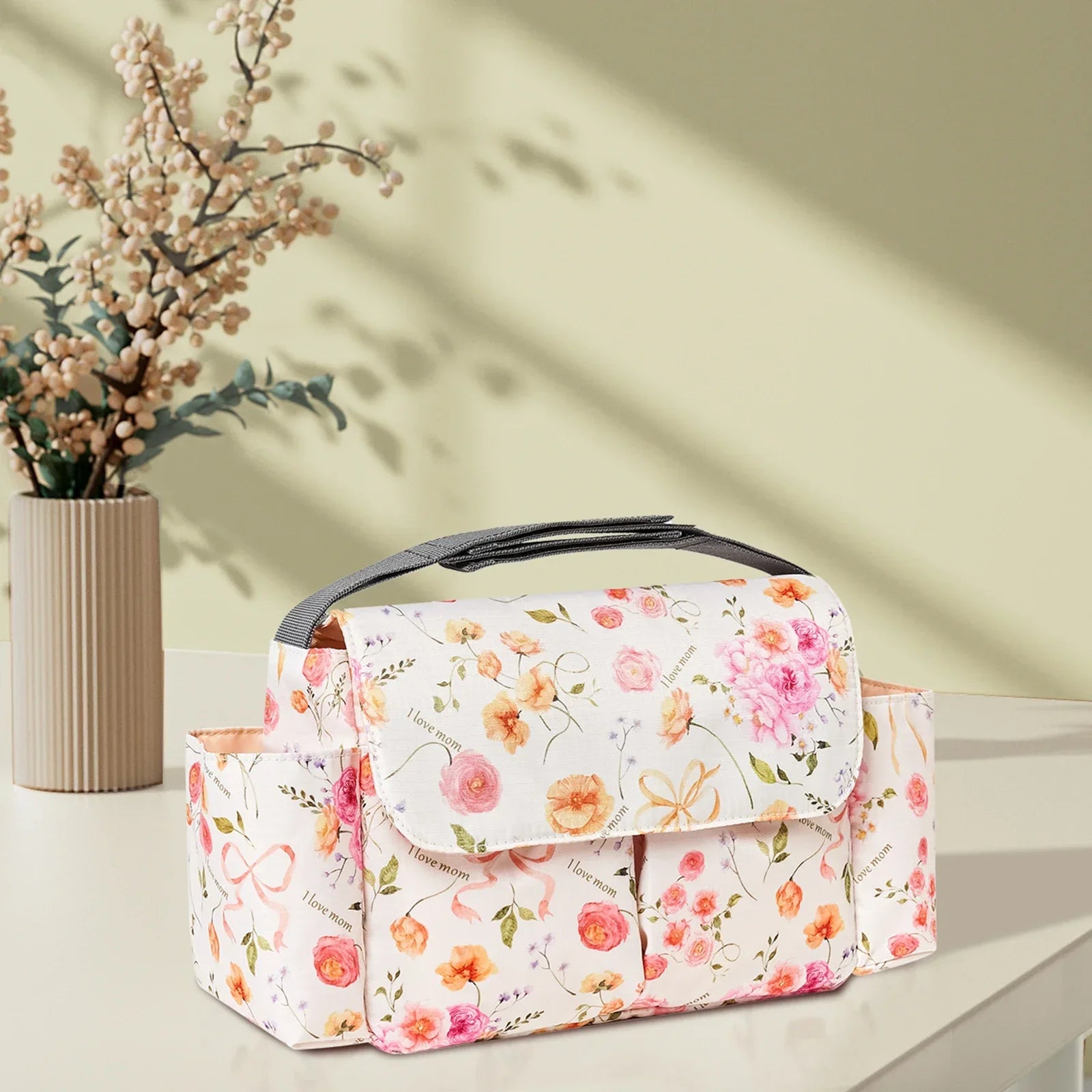 Cartoon Waterproof Baby Stroller Organizer Bag