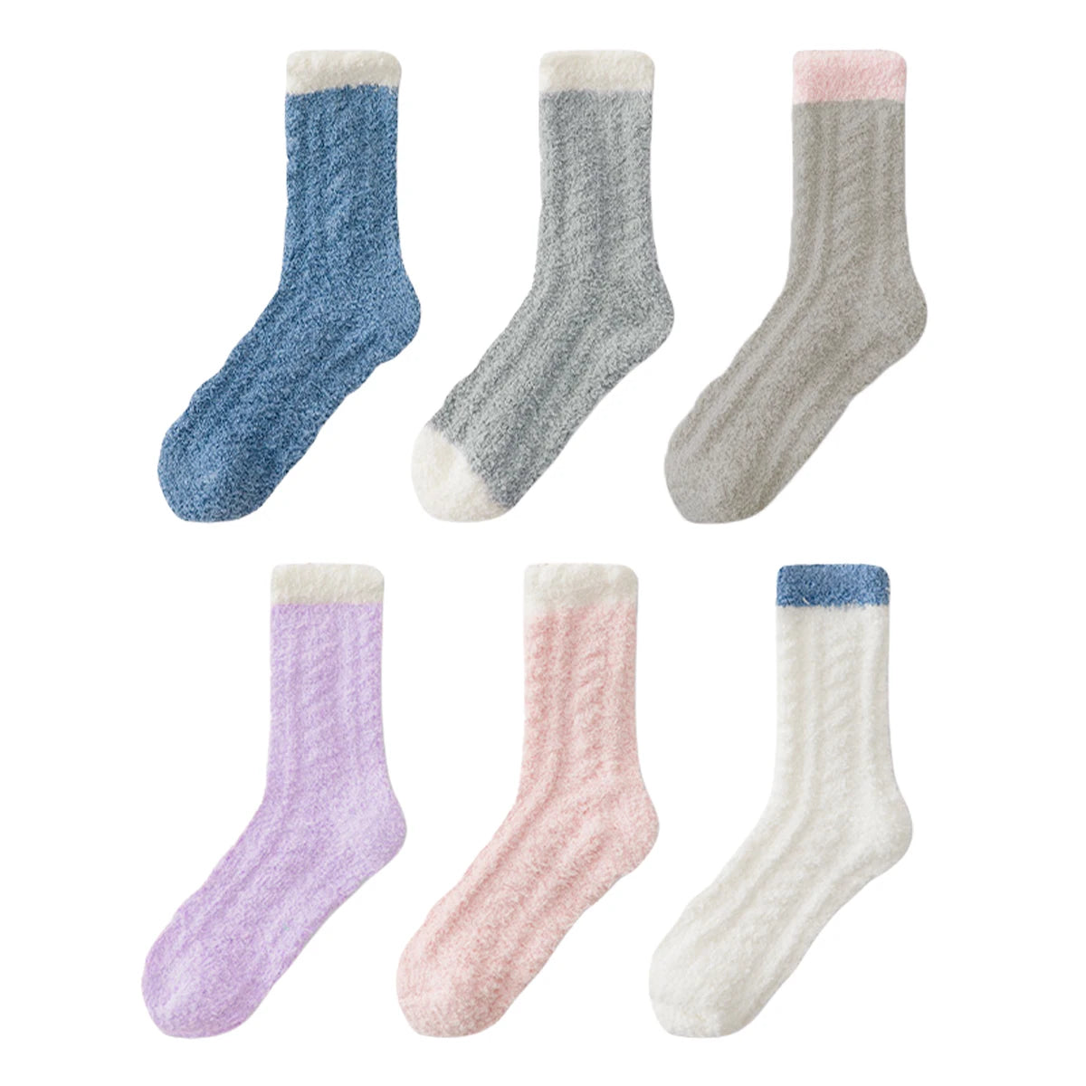 Cozy Fuzzy Winter Socks