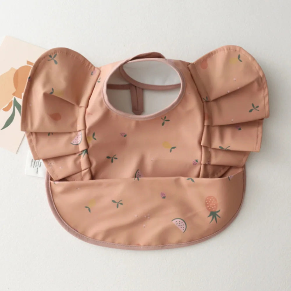 Cute Waterproof Angel Wing Baby Bib – Soft, Stylish & Easy to Clean