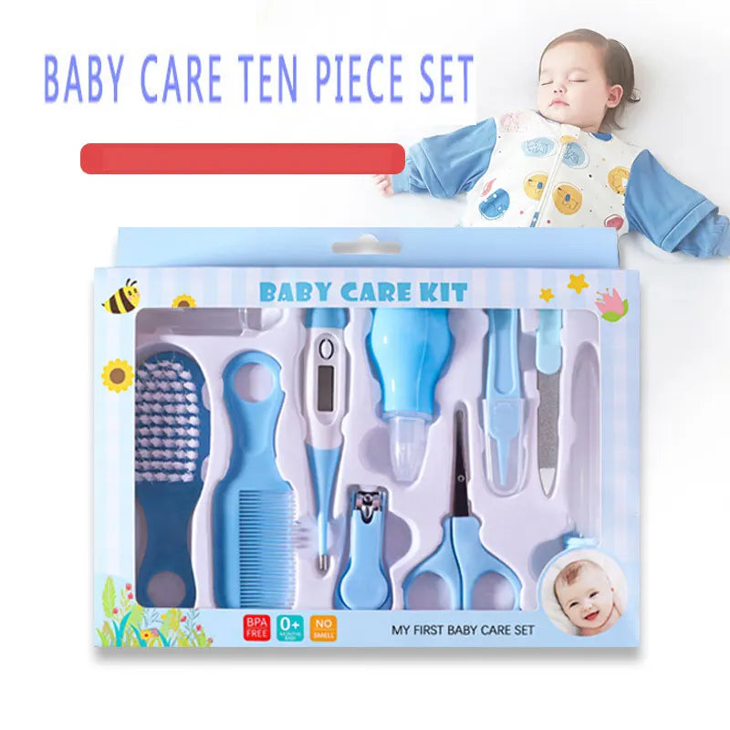 10-Piece Baby Grooming & Health Care Essentials Set
