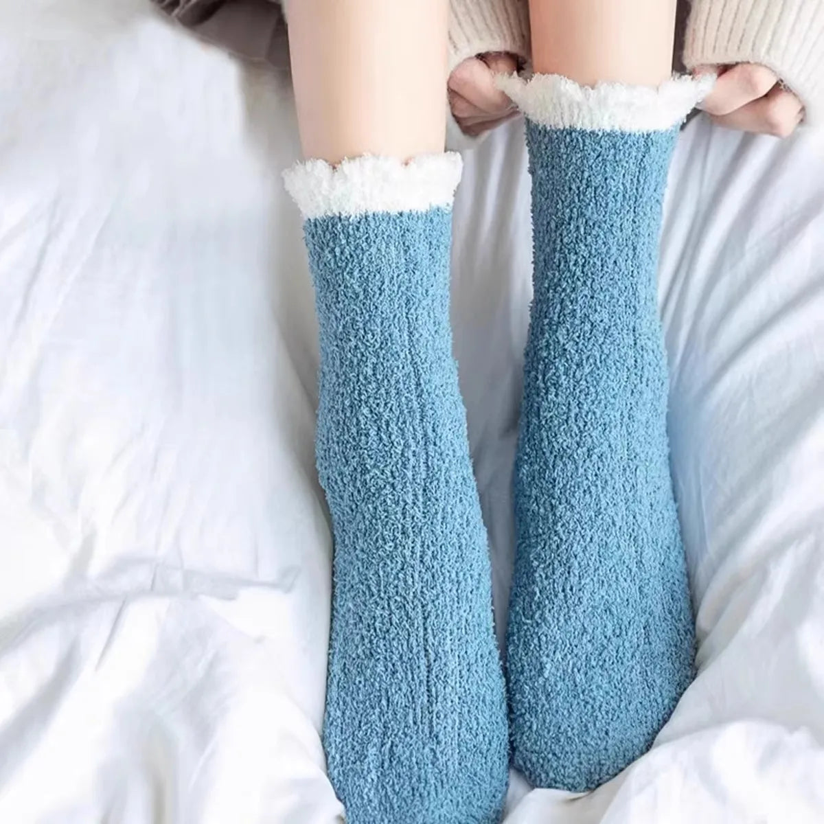 Cozy Fuzzy Winter Socks