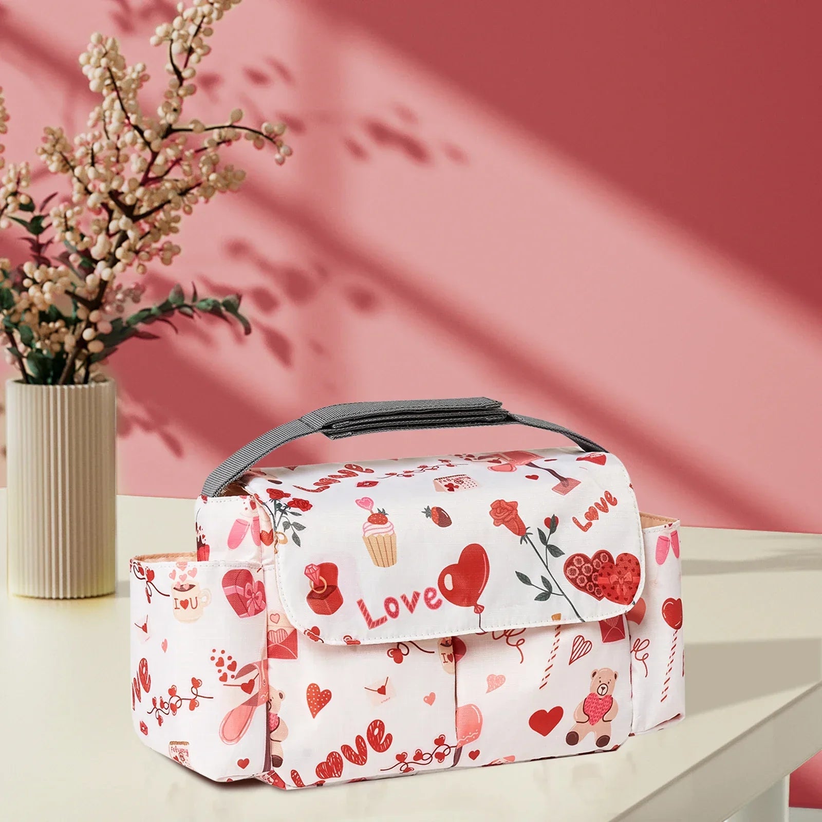Cartoon Waterproof Baby Stroller Organizer Bag