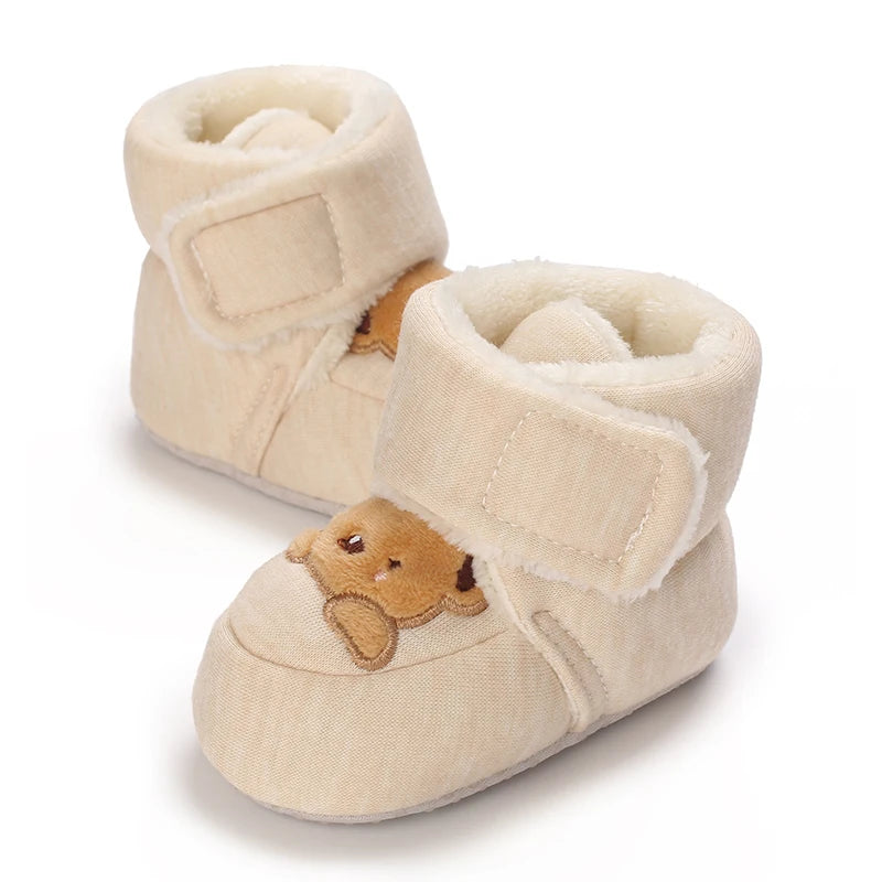 Cute Cartoon Cotton Toddler Shoes