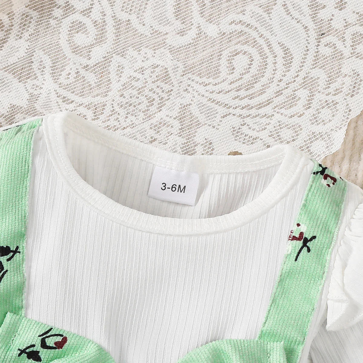 Baby Girl Floral Bow Dress Set