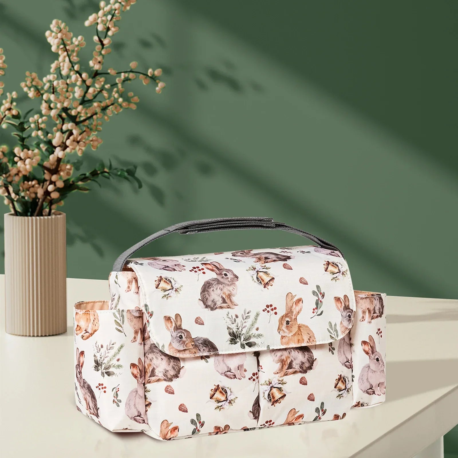 Cartoon Waterproof Baby Stroller Organizer Bag