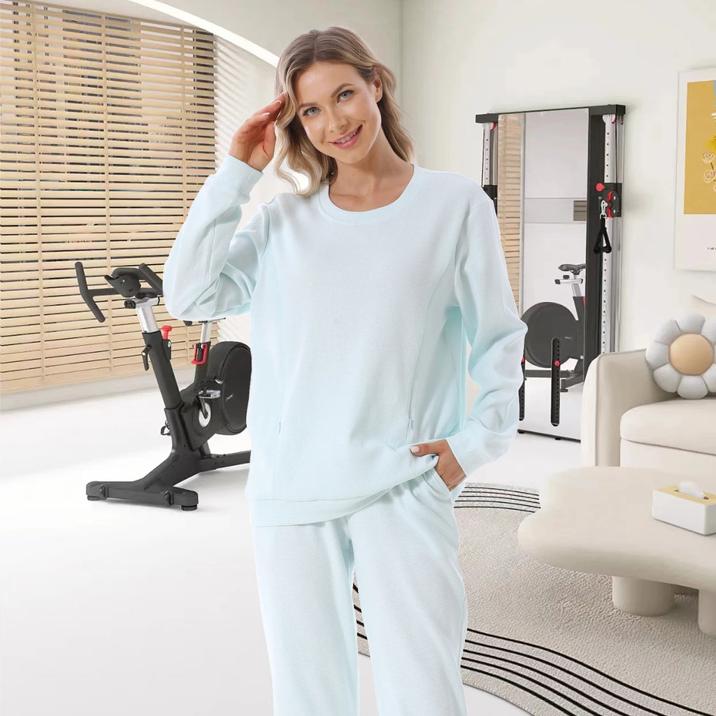 Autumn Long Sleeve Maternity Nursing Tee – Stylish Breastfeeding Top
