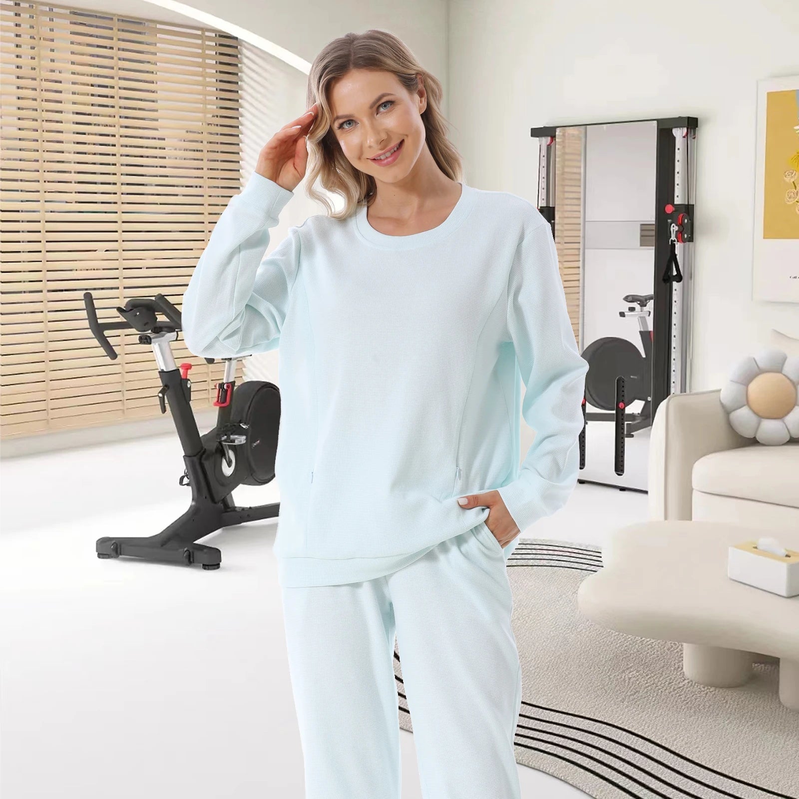 Autumn Long Sleeve Maternity Nursing Tee – Stylish Breastfeeding Top