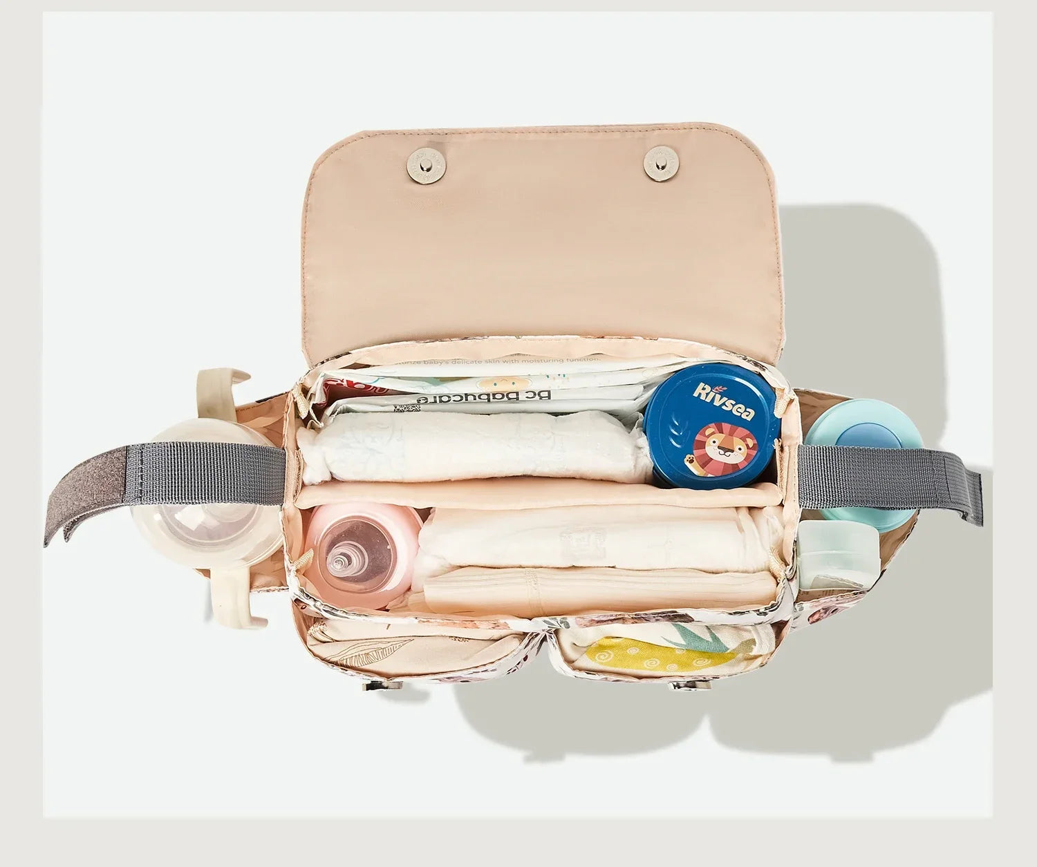Cartoon Waterproof Baby Stroller Organizer Bag