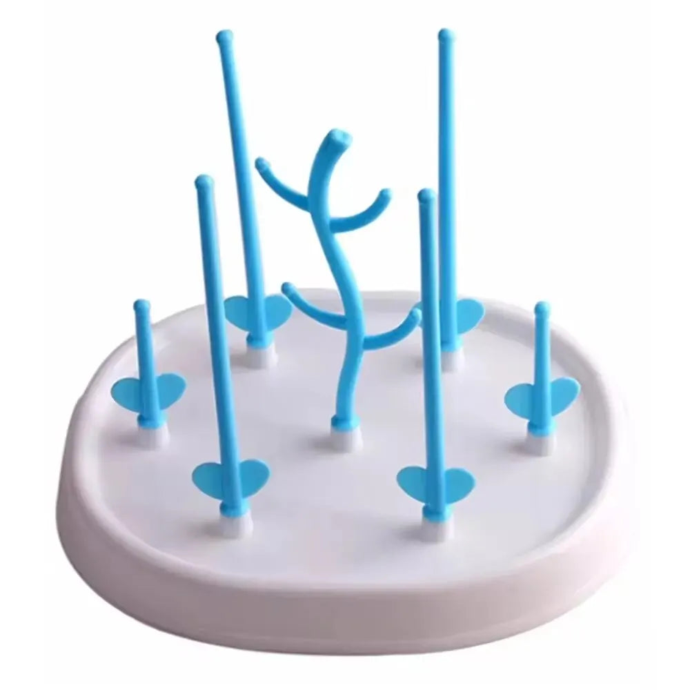 Tree-Shaped Baby Bottle Drying Rack