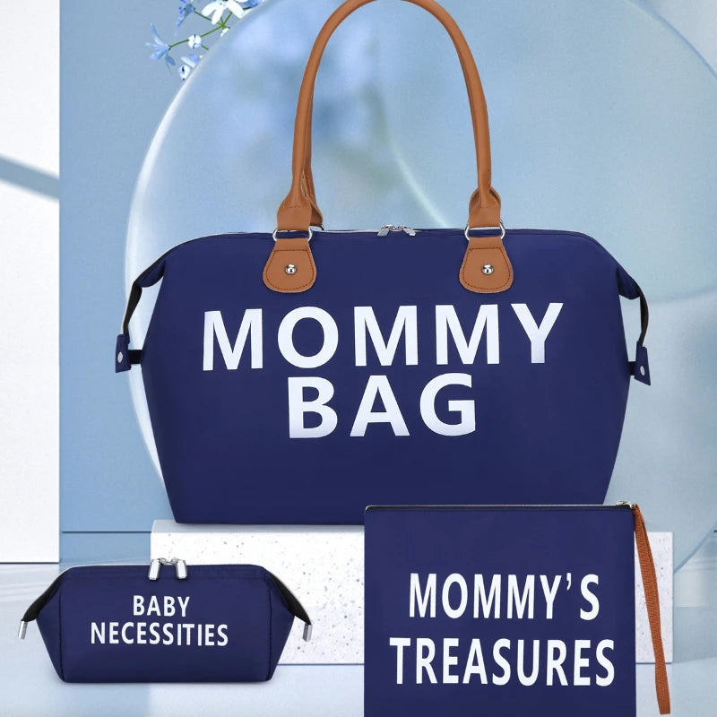 Large Waterproof Mommy Hospital & Travel Diaper Bag