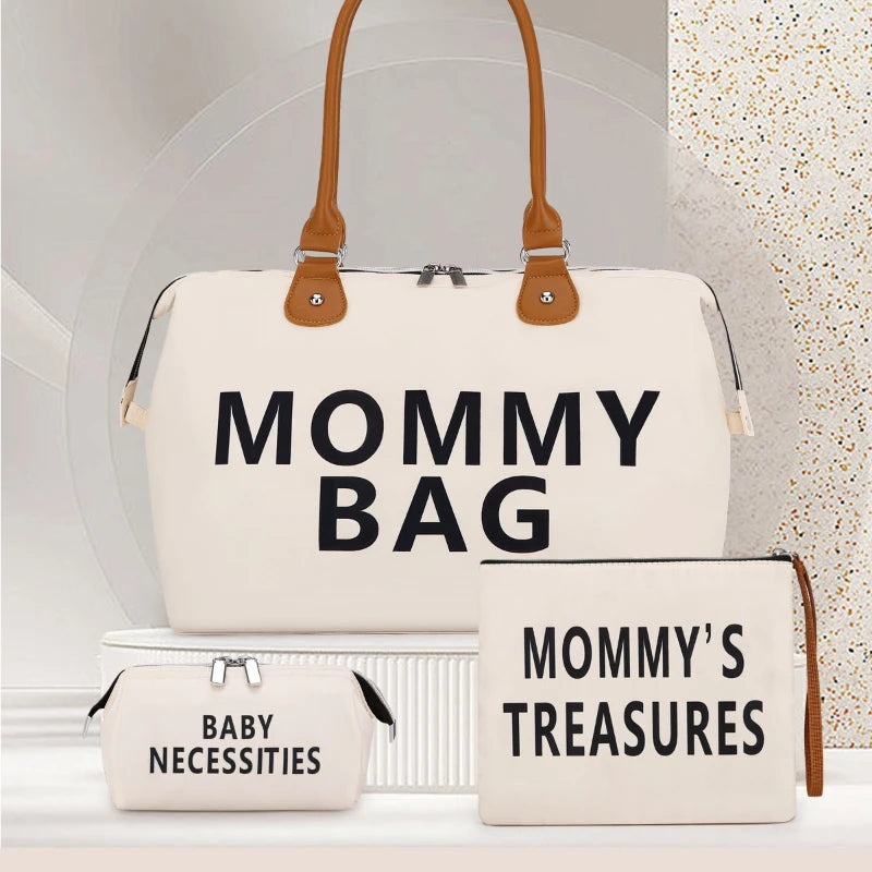 Large Waterproof Mommy Hospital & Travel Diaper Bag