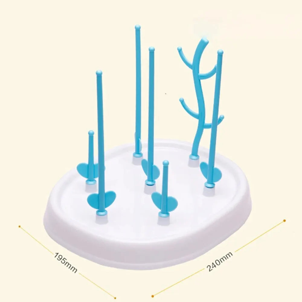 Tree-Shaped Baby Bottle Drying Rack