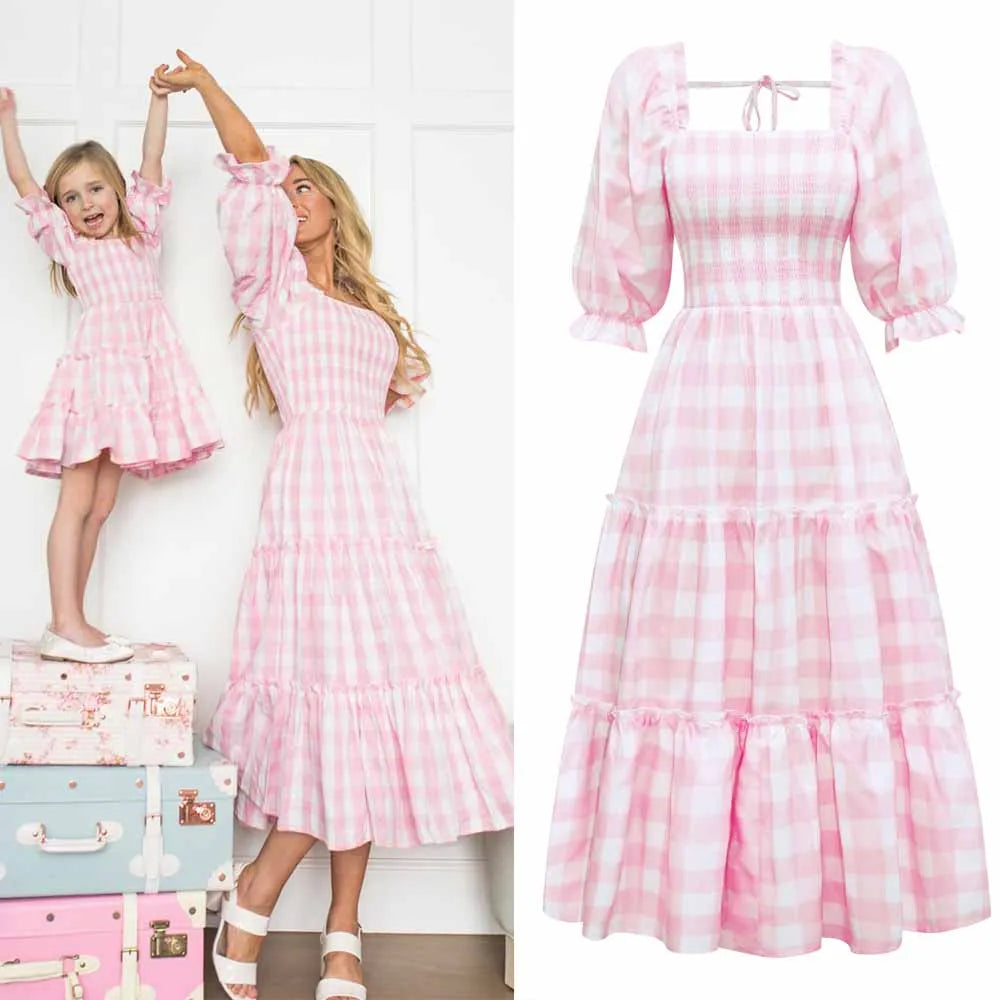 Mommy & Me Matching Family Dresses – Women & Kids Outfit Set