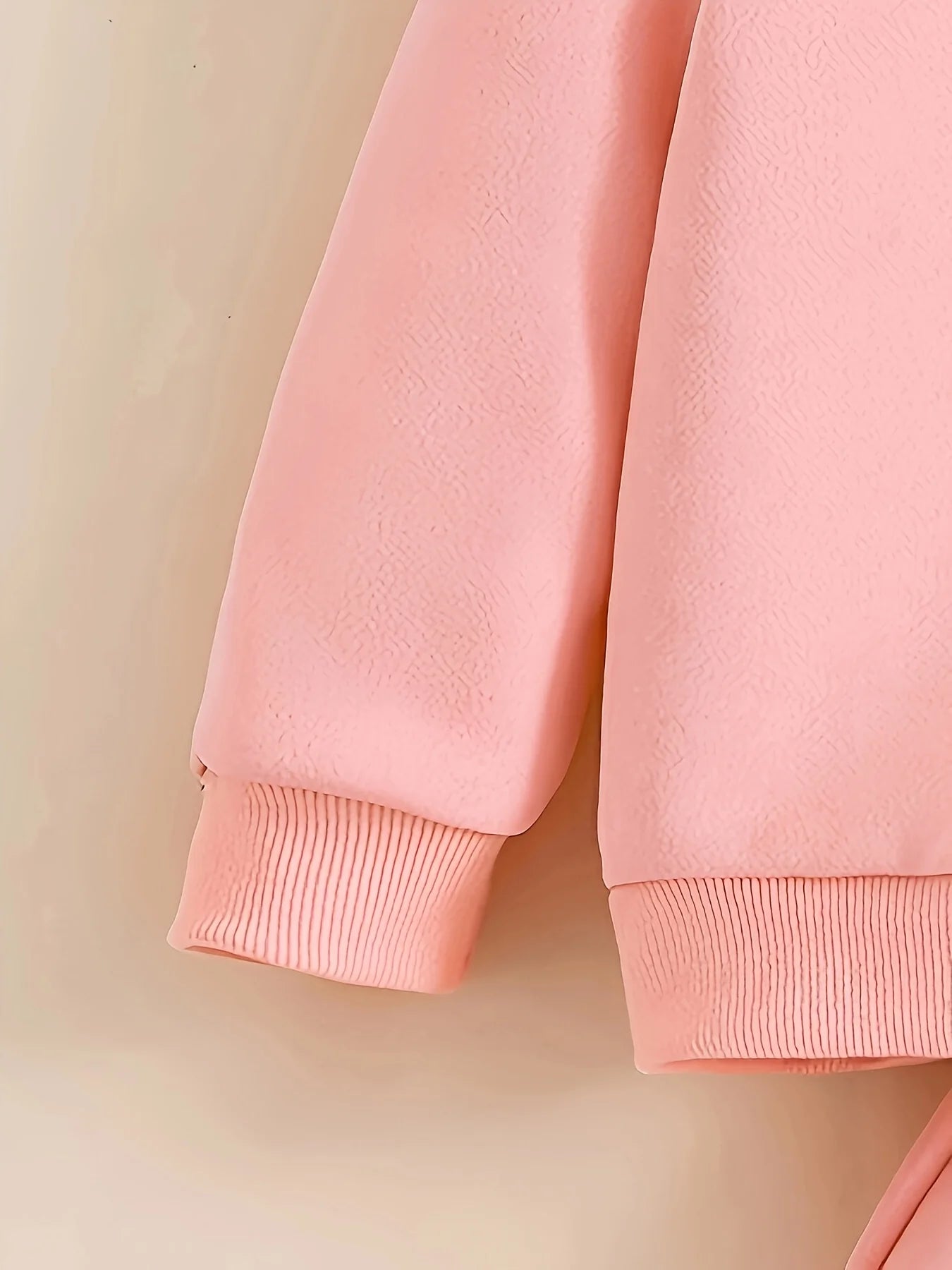 Baby Girl Fleece Hoodie & Jogger Set