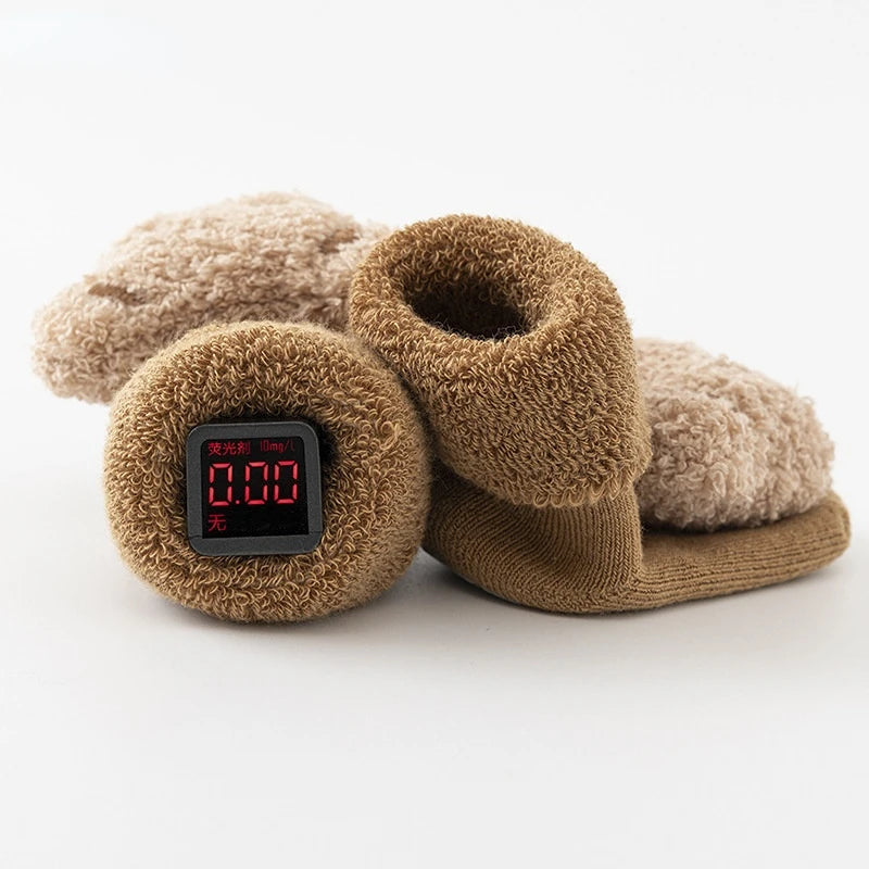 Cute Bear Winter Anti-Slip Baby Socks