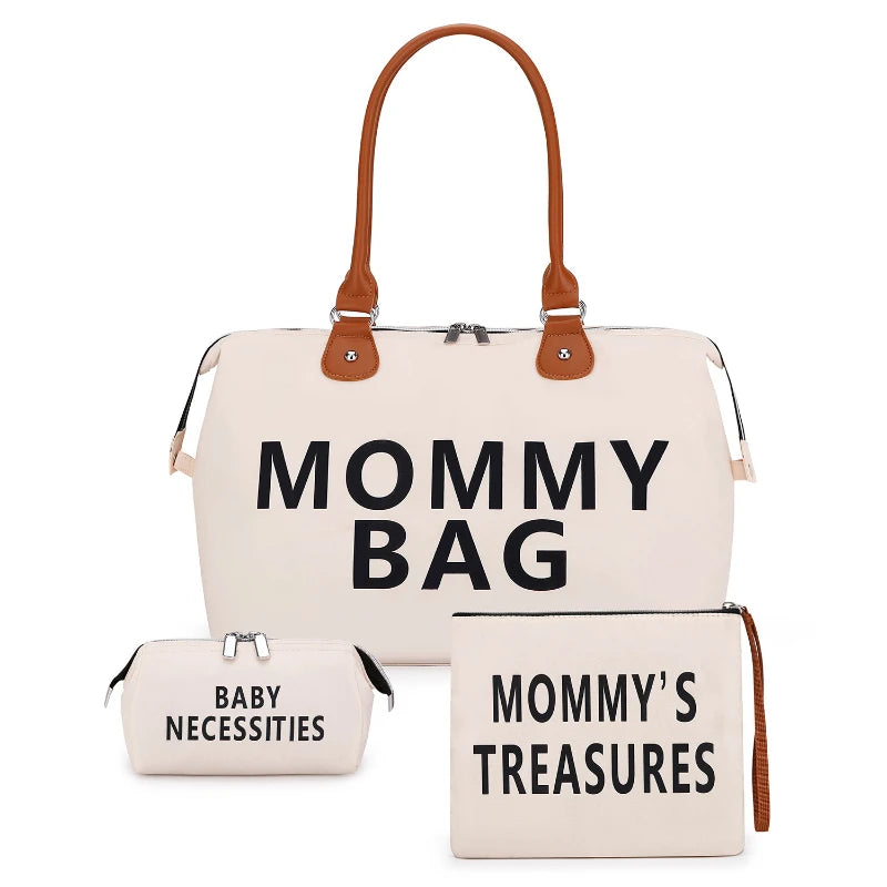 Large Waterproof Mommy Hospital & Travel Diaper Bag