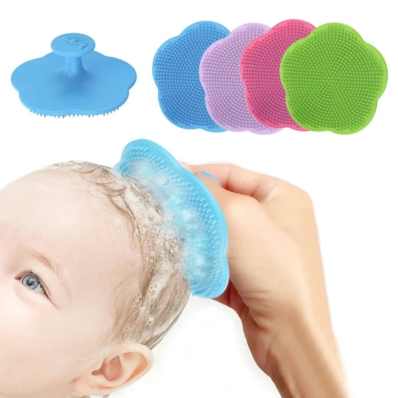 Soft Silicone Baby Hair & Head Brush